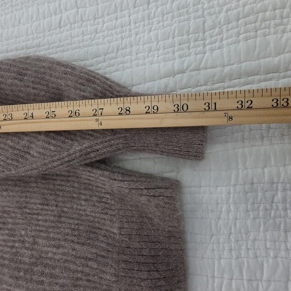 Everlane Alpaca Cocoon Crew Sweater Womens S Gray NWOT Oversized Wool Blend